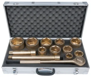 KS Tools BRONZEplus Steckschlüssel-Satz 1" 23-tlg Zoll - 963.1066