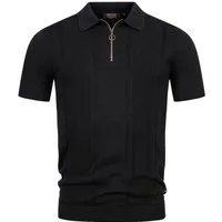 Indicode Poloshirt Herren INSago Polo Shirt Herrenshirt Kurzarm-Poloshirt mit Reißverschluss