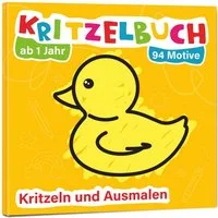 Mein erstes Kritzelbuch ab 1 Jahr: über 94 große Motive - für Jungs un / Markt+Technik