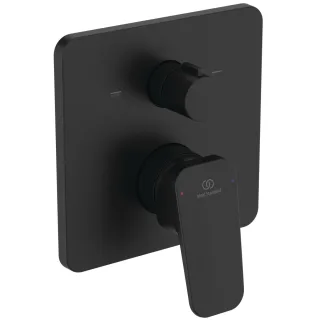 Ideal Standard Unterputz-Badearmatur Ceraplan 157x71x185mm Silk Black, A8719XG A8719XG