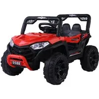 BoGi Elektro-Kinderauto Elektro-Kinderbuggy 12V – 4x38W, mit Schaukelfunktion, Musik & LED, Fahrspaß für Kinder mit Stil – Kinder-Buggy