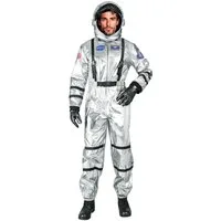 Widmann S.r.l. Kostüm Astronaut silber mit Helm Herren
