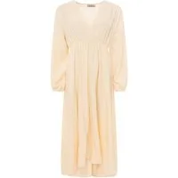 Zwillingsherz Maxikleid Maxikleid Baumwolle Musselin