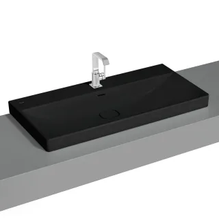 VitrA New Metropole Aufsatzwaschtisch wandgebunden rechteckig 100 x 47 cm,7529B483-7211 7529B483-7211