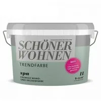 SCHÖNER WOHNEN FARBE Wandfarbe SW Trend Wandfarbe matt 1,0L Spa 6507