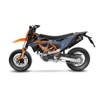 LeoVince Sportauspuff Komplettanlage NERO KTM 690 SMC R/Enduro R Bj.2019-2024 EURO4/EURO5 +Kat +ABE