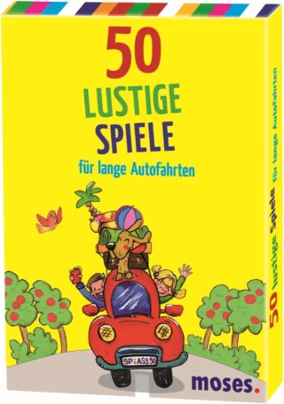 moses 21078 - 50 lustige Spiele für lange Autofahrten