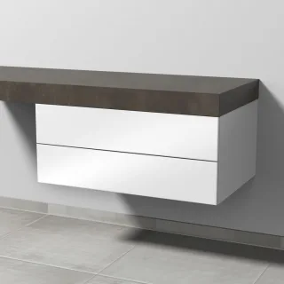 Sanipa Unterschrank 2morrow (P2185) 340x800x520 Weiß-Glanz, P218578 P218578