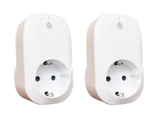 SHELLY WLAN-Steckdose Plug, 16 A, Messfunktion, weiß, 2 Stück