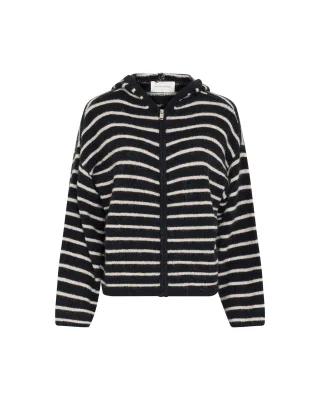 msch copenhagen - MSCHJinie Hope Zip Cardigan STP sky cap oatmeal - Gr. - M