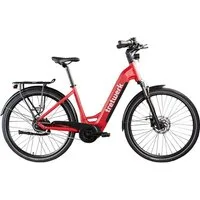 Tretwerk E-Bike Cityrad Amber Nexus, 8 Gang, Nabenschaltung, Mittelmotor, 550 Wh, Tretwerk Amber Nexus E Bike Damen 28 Zoll Elektrofahrrad 155 - 185cm
