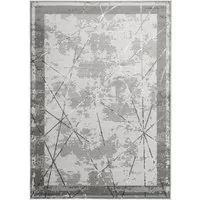 Tapiso Designteppich CRYSTAL, rechteckig, Höhe: 8 mm, Kurzflor mit Schimmereffekt, Wohnzimmer Schlafzimmer Esszimmer