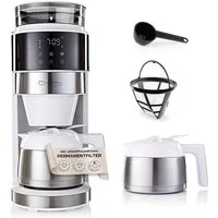 Barista Filterkaffeemaschine mit digitalem Touch-Display mit Mahlwerk + Isolierkanne