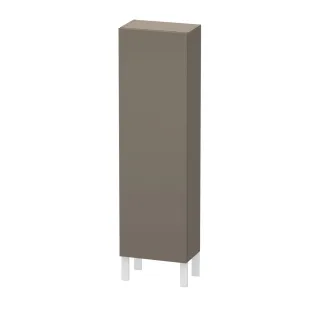 Duravit L-Cube Halbhochschrank Flanell Grau Seidenmatt 400x243x1320 mm - LC1168R9090 LC1168R9090