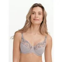 Felina Bügel-BH Secret Delight mit Spitze, Blumenstickerei, Stützfunktion und Vollkörbchen