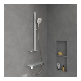 Villeroy und Boch Infinity Showers Duschgarnitur TVS11000200061 230x110x900mm, eckig, chrom