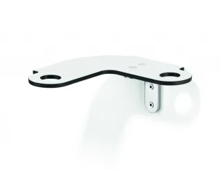 Giese Slimbord mit Halter für Rasierer Eckmodell rechts weiß, 30967-02 30967-02