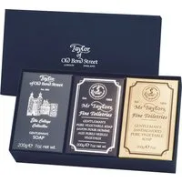 Taylor of Old Bond Street Seifen-Set, 3-tlg., Elegante Düfte, die Pflege und Frische für den modernen Mann vereinen.