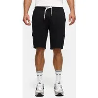 Indicode Sweatshorts Herren White Rock Sweat Shorts Herrenshorts aus 100 % Baumwolle
