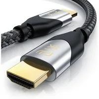 Primewire HDMI-Kabel, 2.1, HDMI Typ A (500 cm), UHD, Ethernet, 8K @ 120 Hz, 4k @ 240 Hz, 3D TV, eARC, HDR10+, 5m