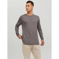 Jack & Jones Rundhalspullover JJEEMIL KNIT CREW NECK NOOS Baumwollmischung, regular fit
