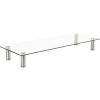 SpeaKa Professional Schreibtischaufsatz SpeaKa Professional Monitor-Erhöhung Höhen-Bereich: 75 bis 90 mm Tran