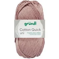 Gründl 50 Gramm Gründl Cotton Quick Uni Farbauswahl Häkelwolle