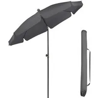 Sekey Balkonschirm 200 cm Sonnenschirm mit Schutzhülle für Balkon Garten, UV-Schutz 50+, LxB: 180,00x180,00 cm, Neigungswinkel und Höhe Verstellbar