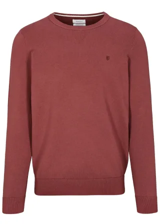 BASEFIELD - Rundhals Pullover copper dust - Gr. - S