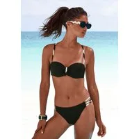 French Connection Bügel-Bandeau-Bikini Claire Mit kontrast Details