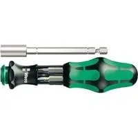 Bit-Satz Kraftform Kompakt 28 SB inkl. Steckgriff und Verlängerung, 1/4"