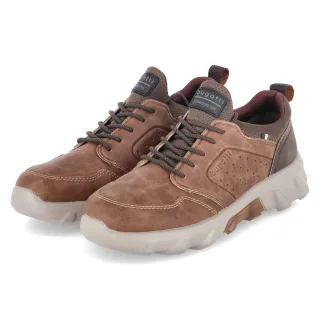 Bugatti Halbschuhe  Braun - Gr. 40 -  Textil