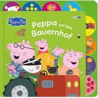 Peppa Pig: Peppa auf dem Bauernhof / Panini, Pappbilderbuch mit Register