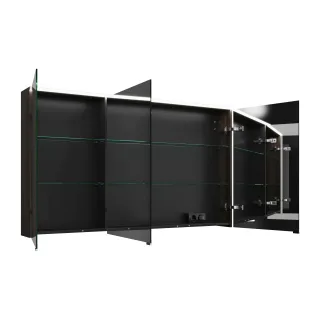 Burgbad Spiegelschrank Eqio 800x1400x170 Marone Dekor Trüffel, SPGT140RF2012 SPGT140RF2012