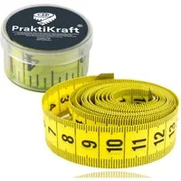 Praktikraft Maßband Maßband 150 cm – 2 in 1 Schneidermaßband cm & Inch
