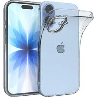 EAZY CASE Handyhülle Slimcover Clear für Apple iPhone 17 Serie 6,3 Zoll, Hülle für Apple iPhone 17 Ultra Dünn Silikon Backcover TPU Handyhülle