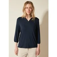 CECIL Poloshirt mit 3/4 Ärmeln