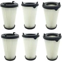 ARLI Staubfilter 6x Filter kompatibel mit AEG CX7 VX7-2 QX8 QX-1 HX6, Zubehör für Staubsauger, Ergorapido Hepa AEF150 X6