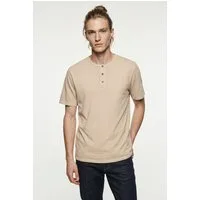 Jack & Jones T-Shirt JPRBLUAMAN SS HENLEY TEE SMU