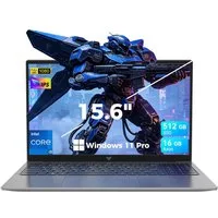 ACEMAGIC 15,6" Business Laptop Intel i5-12600H, 16 GB DDR4, 512 GB SSD Gaming Notebook (39,62 cm/15.6 Zoll, Intel Intel Core i5-12600H Core i5-12600H, Intel lris Xe Graphics, 16 GB, 512 GB SSD, Windows 11 Pro, Intel Iris Xe Grafik, WiFi 6, FHD+ IPS, 
