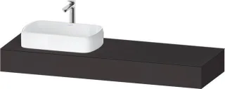 Duravit Qatego Konsole Graphit Supermatt 1600x550x170 mm - QA4806080800000 QA4806080800000