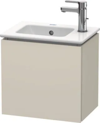 Duravit L-Cube Waschtischunterbau wandhängend Taupe Supermatt 420x294x400 mm - LC6272L8383 LC6272L8383