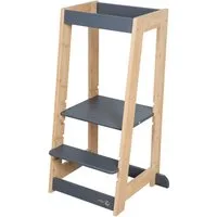 roba® Stehhilfe Lernturm Bambus