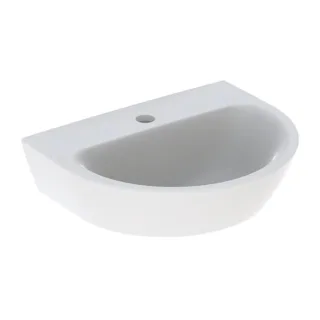Geberit Renova Handwaschbecken, 45x36cm mit Hahnloch, ohne Überlauf., weiss, KeraTect, 500494018 500494018