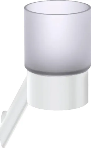 Neuesbad Serie 600 Becher, wandhängend, Oberfläche: weiss matt NB1ADI_A9111
