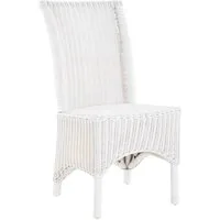 Krines Home Esszimmerstuhl Rattan Esszimmerstuhl hohe Rückenlehne Rattanstuhl Esszimmer Korbstuhl, aus Rattan