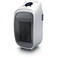 Brandson Keramikheizlüfter, 400 W, Steckdosen Mini Heizlüfter, Mini Keramikheizgerät, Temperaturregelung