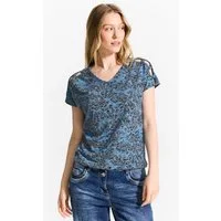 CECIL T-Shirt mit Burnout-Optik