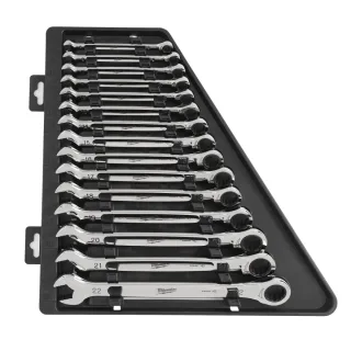Milwaukee MAX BITE Ratschen-Ringmaulschlüsselsatz - 4932464994