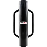 HOLLMAX Montagewerkzeug Pfahlramme für Pfähle und Pfosten - 13,3 cm Durchmesser, Höhe 60 cm, B: 13.3 cm